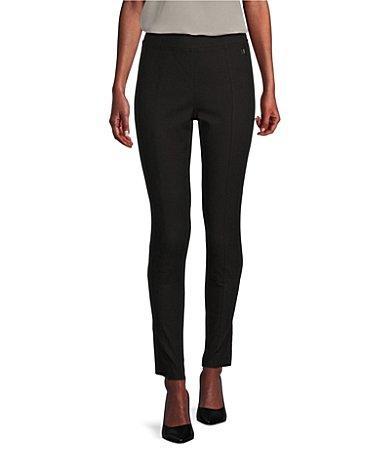 Calvin Klein Womens Front Seam Skinny Pants - Soft White Product Image