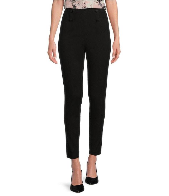 Calvin Klein High Waist Slim Fit Pants Product Image