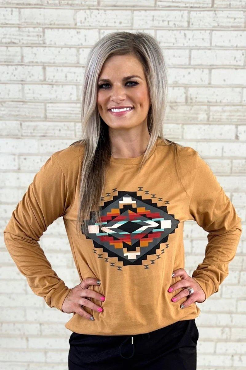 Sterling Kreek Fall Sunset Long Sleeve Tee Product Image