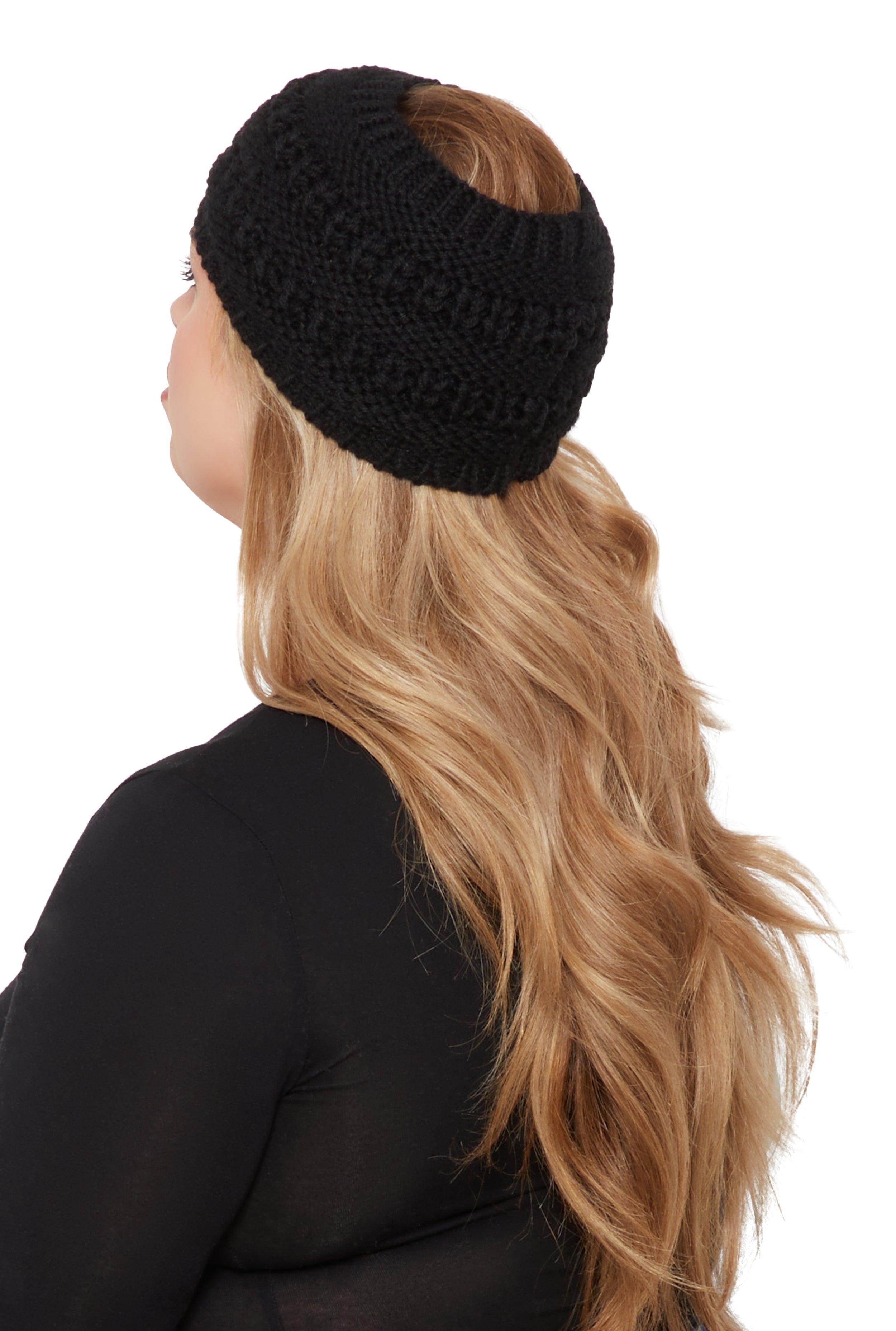 Knitted Headband Female Product Image