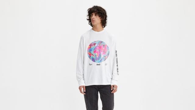 Relaxed Fit Long Sleeve Graphic T-Shirt Product Image