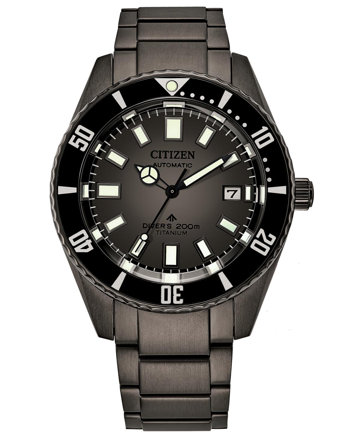 Citizen Mens Promaster Dive Mechanical Automatic Titanium Band Watch Product Image