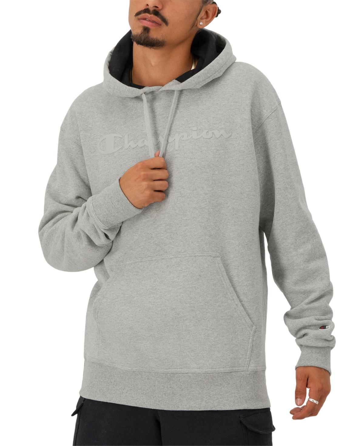 Mens Champion Powerblend Graphic Hoodie Product Image