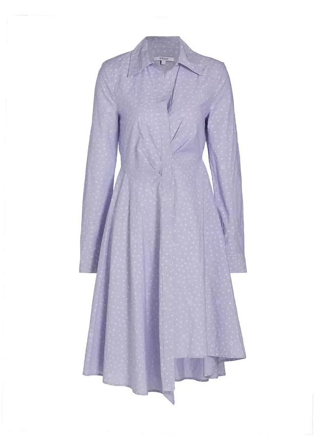 Smith Asymmetric Cotton Midi-Dress Product Image