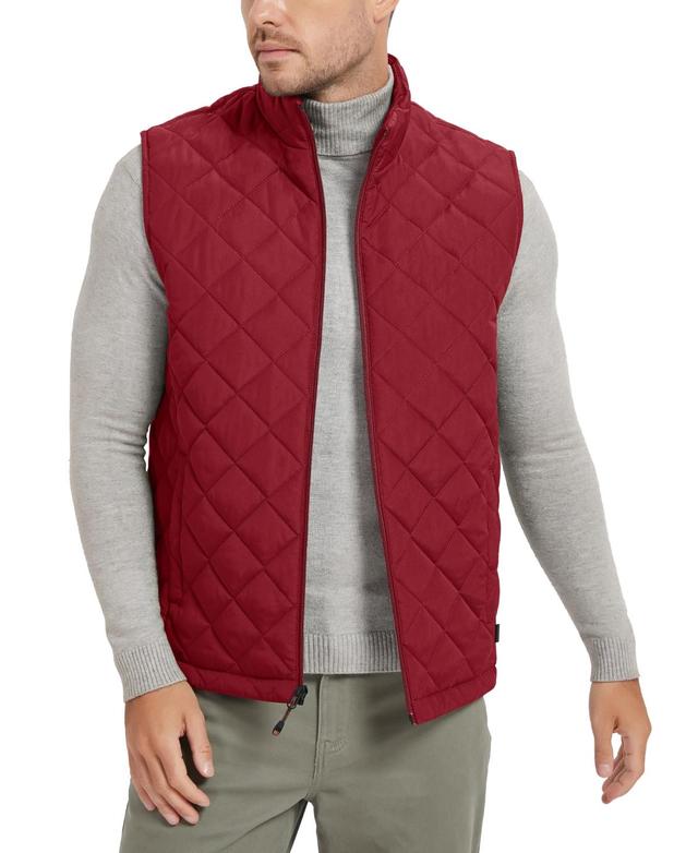 Hawke & Co. Mens Diamond Quilted Vest, Created for Macys Product Image