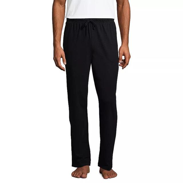 Mens Lands End Knit Jersey Sleep Pants Product Image