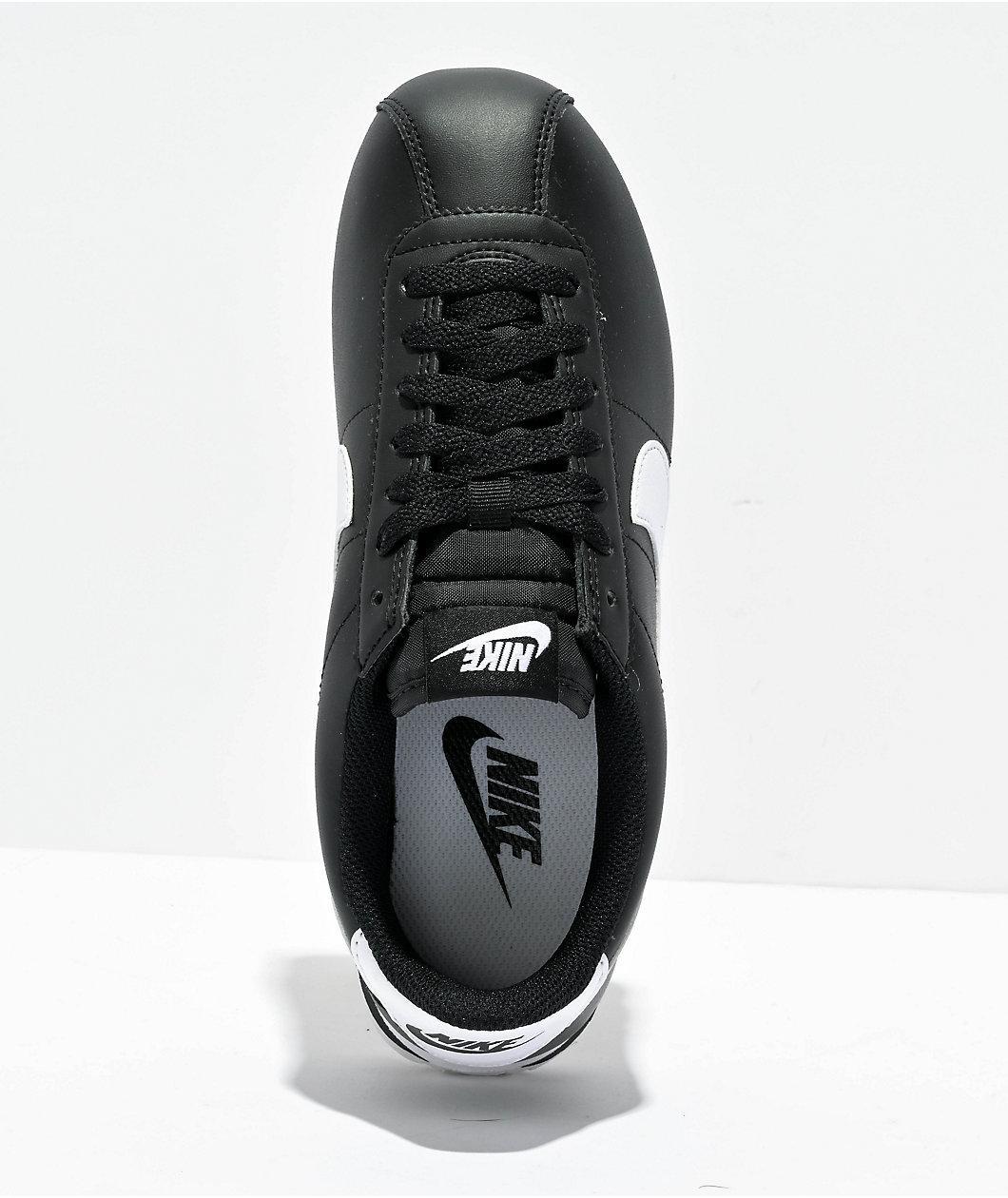 Nike Cortez Black & White Shoes Product Image