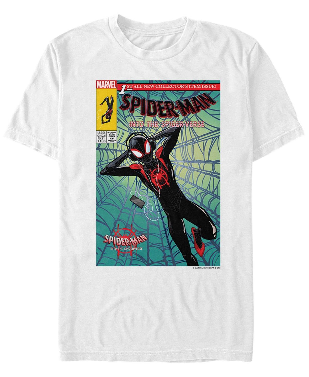 Mens Spider-Verse Ultimate Spider-Man Morales Music Time Tee Product Image