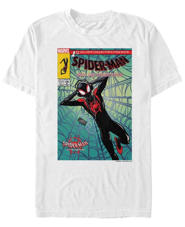 Mens Spider-Verse Ultimate Spider-Man Morales Music Time Tee Product Image