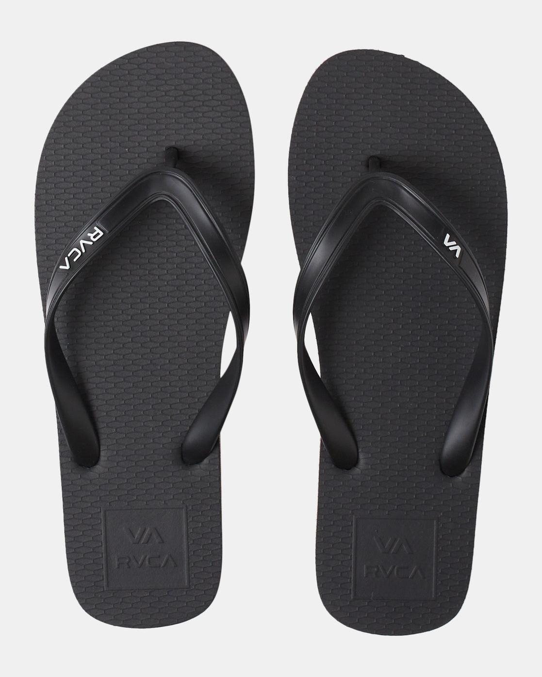 All The Way Flip Flops - Black Product Image