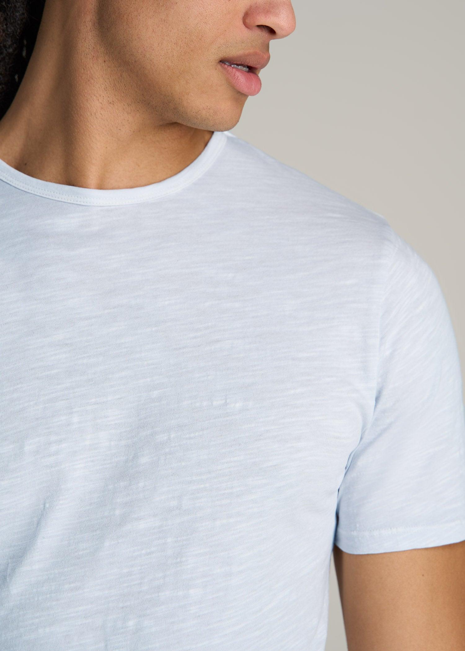 Slub Tee in Light Blue - Tall Men's Shirts Product Image