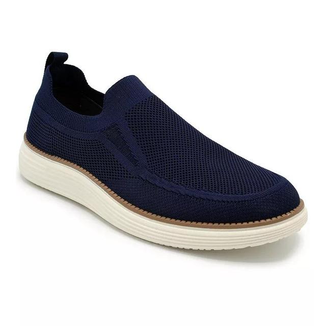 Akademiks Mens Knit Slip-On Shoes Blue Product Image