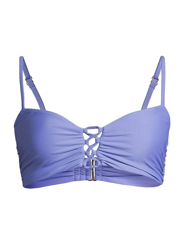 Womens Bora Lace-Up Bikini Top Product Image