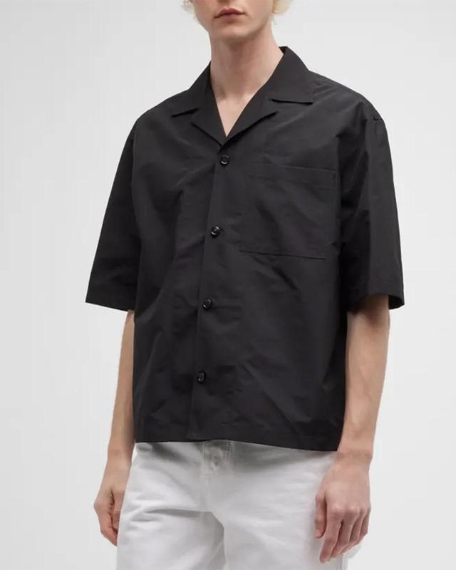 Mens Tech Nylon Camp Shirt Product Image