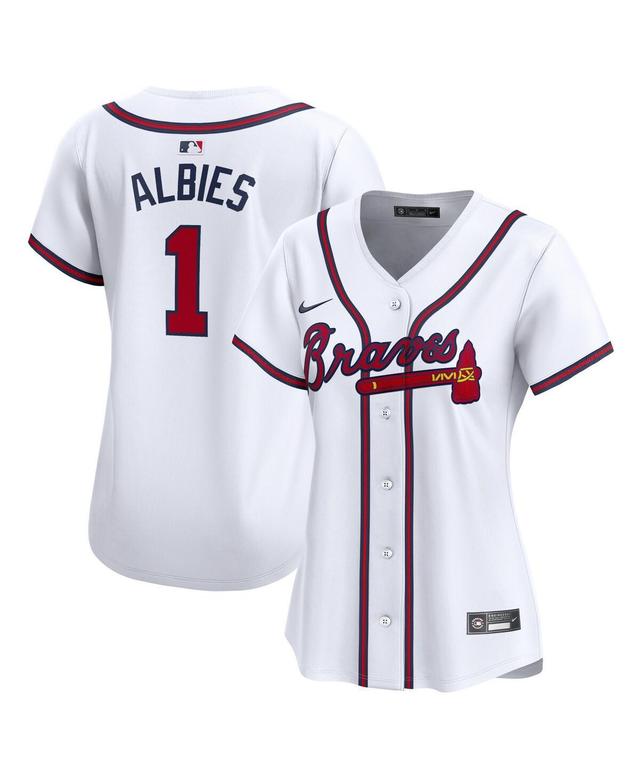 Womens Nike Ozzie Albies Atlanta Braves Home Limited Player Jersey Product Image