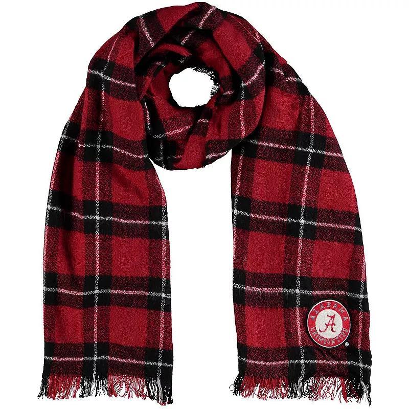 Womens Little Earth Alabama Crimson Tide Plaid Blanket Scarf Product Image