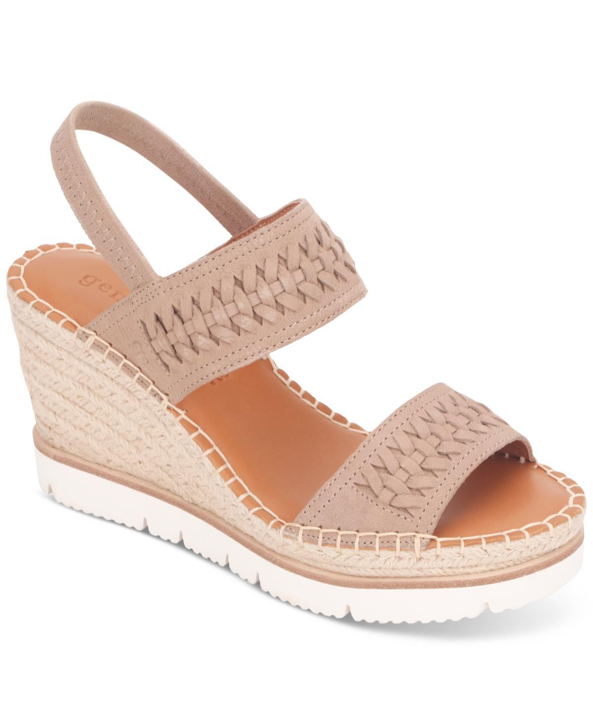 Gentle Souls Womens Elyssa Two-Band Braid Sandals Product Image