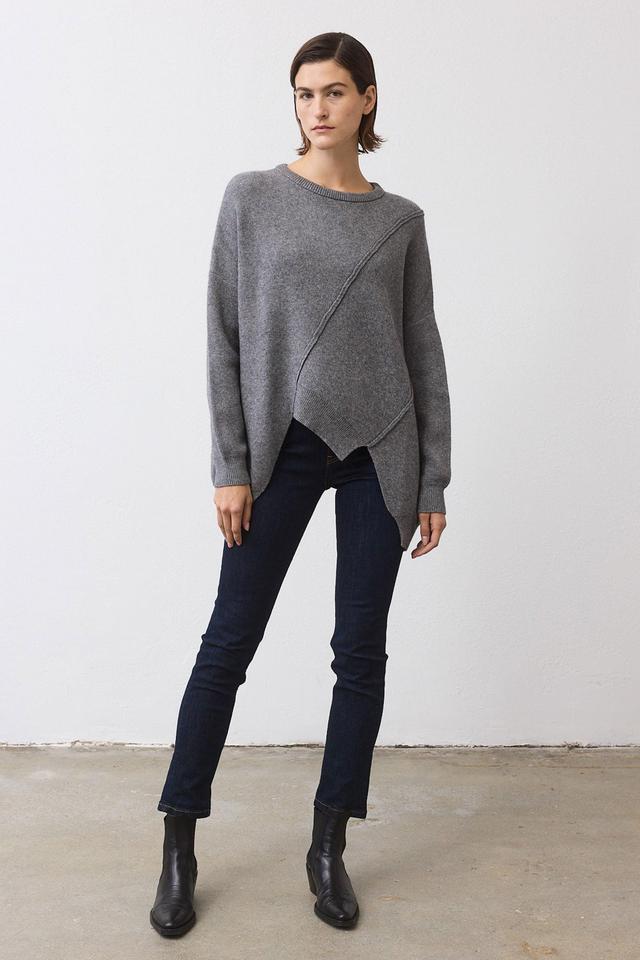 The Asymmetric Pullover Sweater Product Image