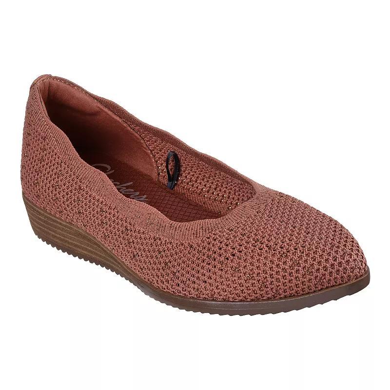 Skechers Cleo Sawdust Womens Shoes Red Product Image