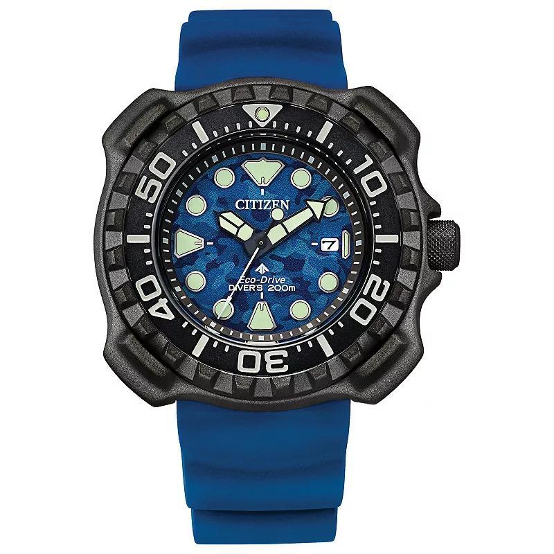 Citizen Eco-Drive Mens Promaster Dive Blue Strap Watch, 47mm Product Image