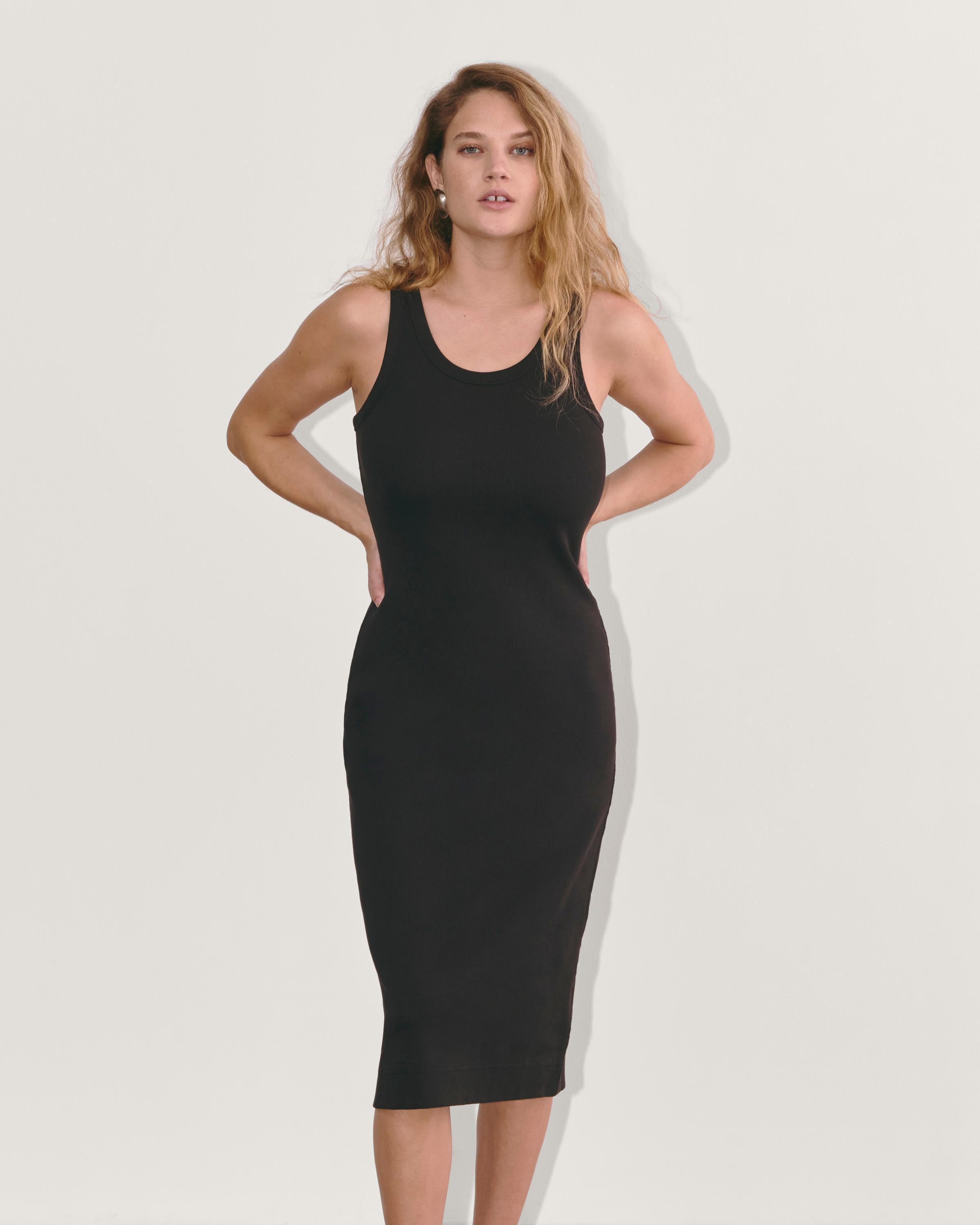 The ’90s Rib Dress Product Image