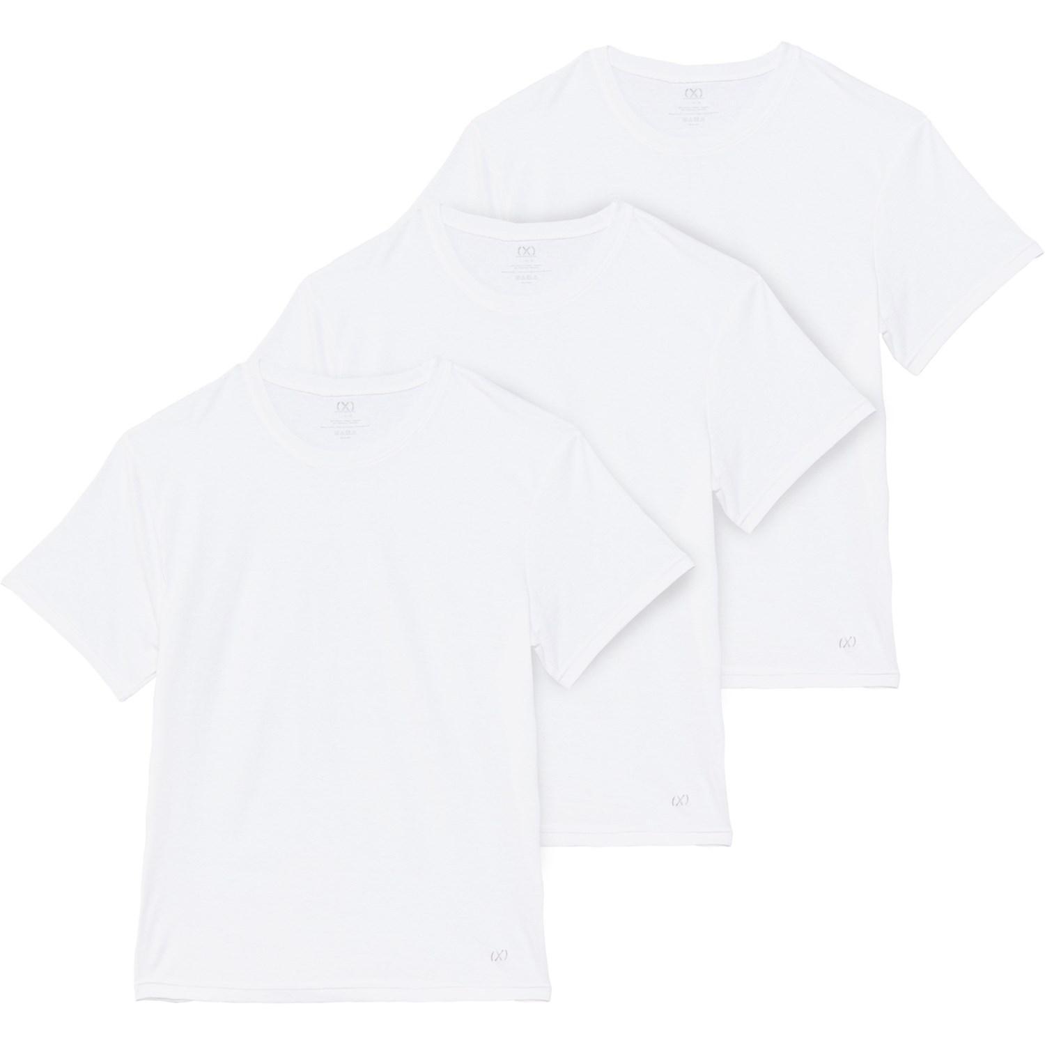 2XIST High-Performance Cotton Crew Neck T-Shirt - 3-Pack, Short Sleeve Product Image