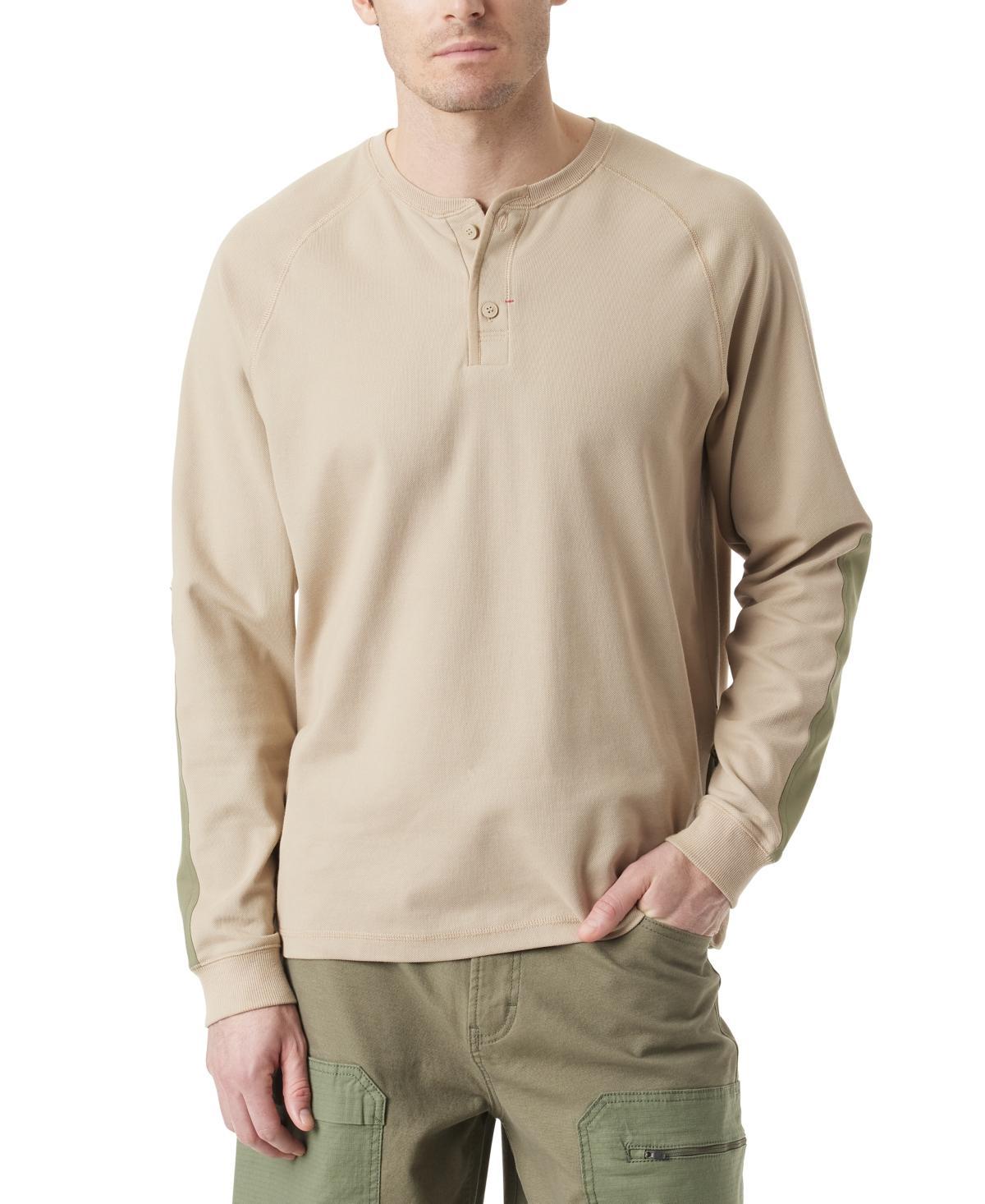 Bass Outdoor Mens Hiker Henley Long-Sleeve Thermal Top Product Image