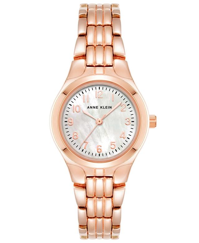 Anne Klein Womens Quartz Rose Gold-Tone Alloy Bracelet Watch, 26mm - Rose Gold-Tone Product Image