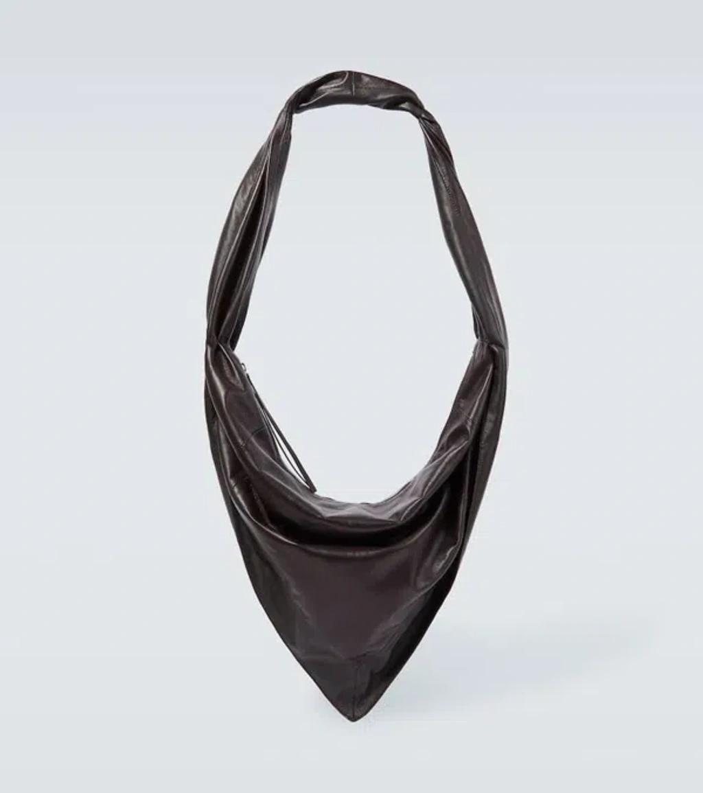 Purple Scarf Bag In Br495 Espresso Product Image