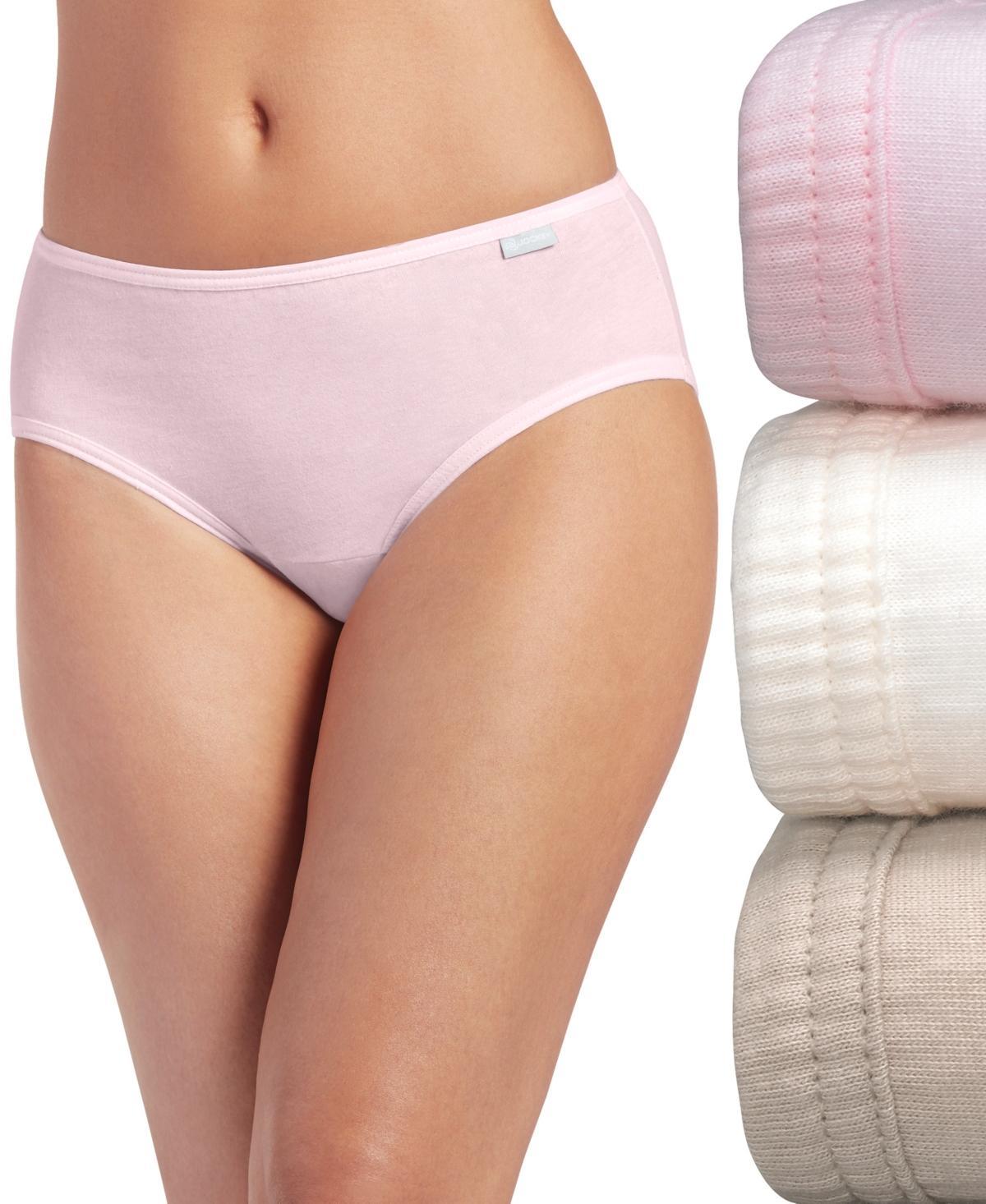 Womens Jockey Elance 3-pk. Combed Cotton Hipster Panty Set 1482 Product Image