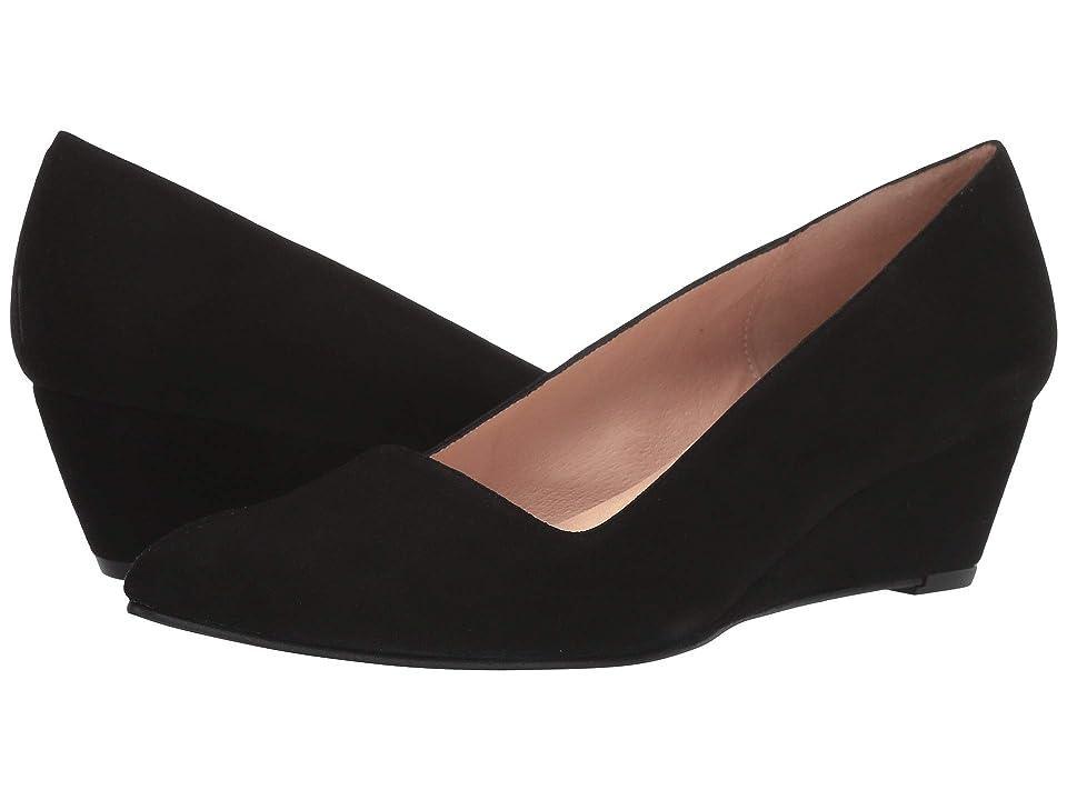 French Sole Clap (Black Suede) Women's Shoes Product Image