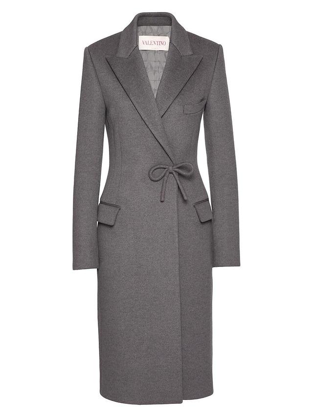 Womens Compact Drap Coat Product Image