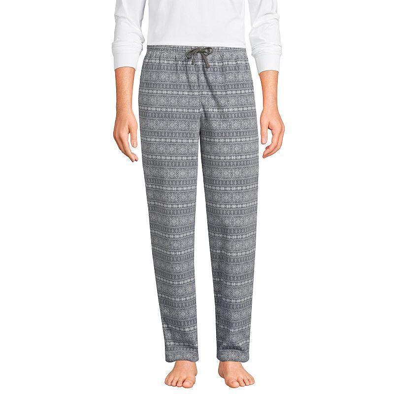 Lands End Mens Fleece Pajama Pant Product Image