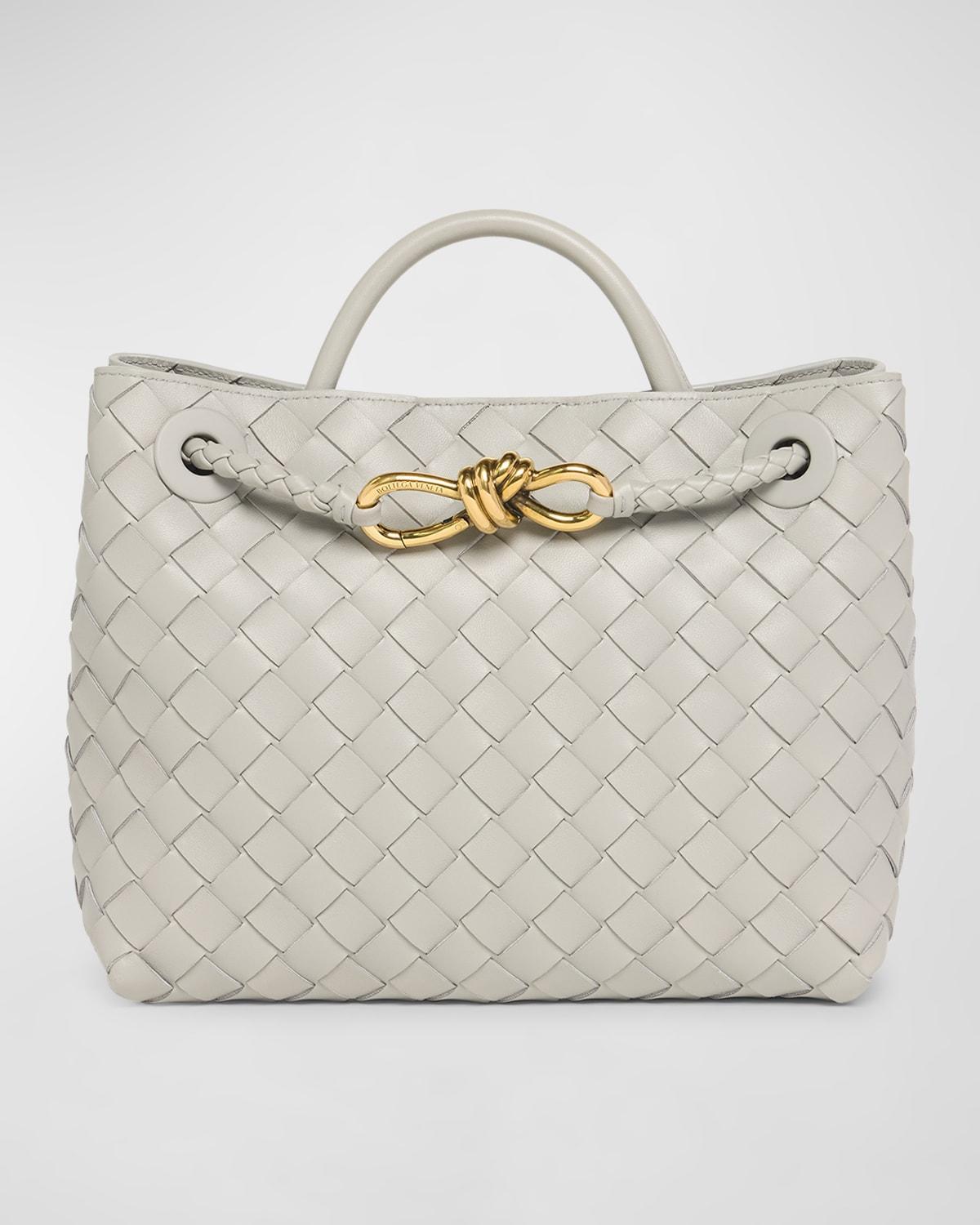 Bottega Veneta Andiamo Small Woven Shoulder Bag Product Image