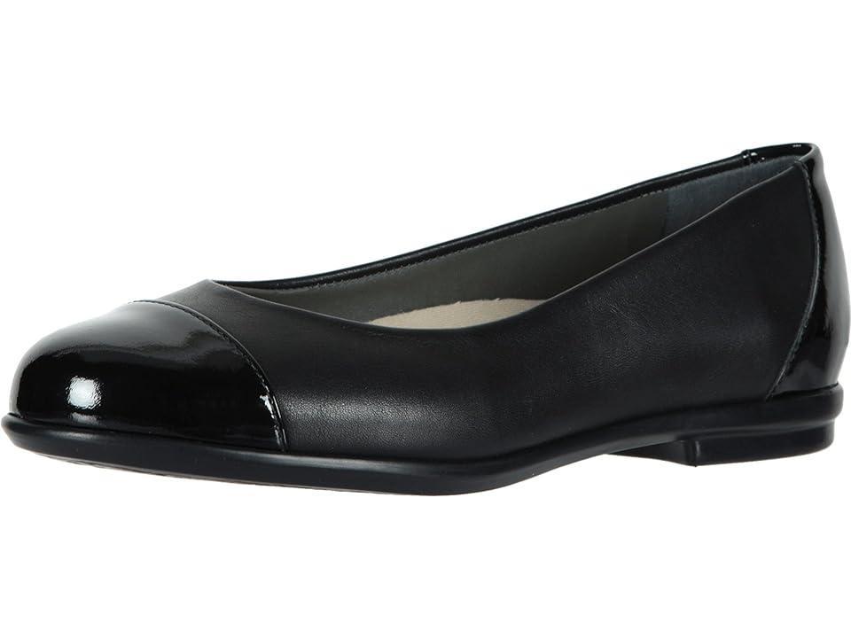 SAS Scenic Cap Toe Black Patent) Women's Shoes Product Image