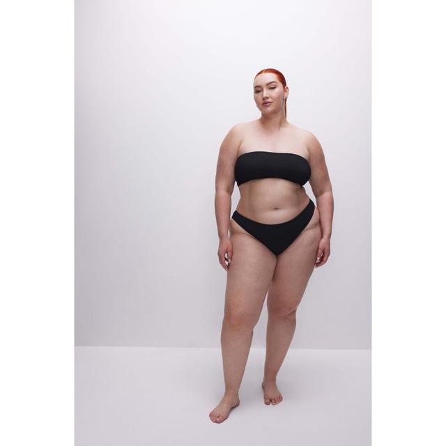 Womens Always Fits Classic Bikini Bottom | Black, Size S/M | Good American by Khlo Kardashian Product Image