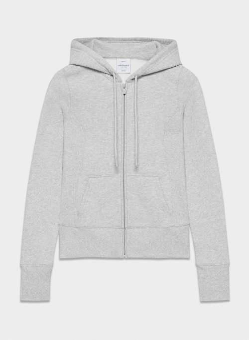 cozy fleece snug zip hoodie Product Image