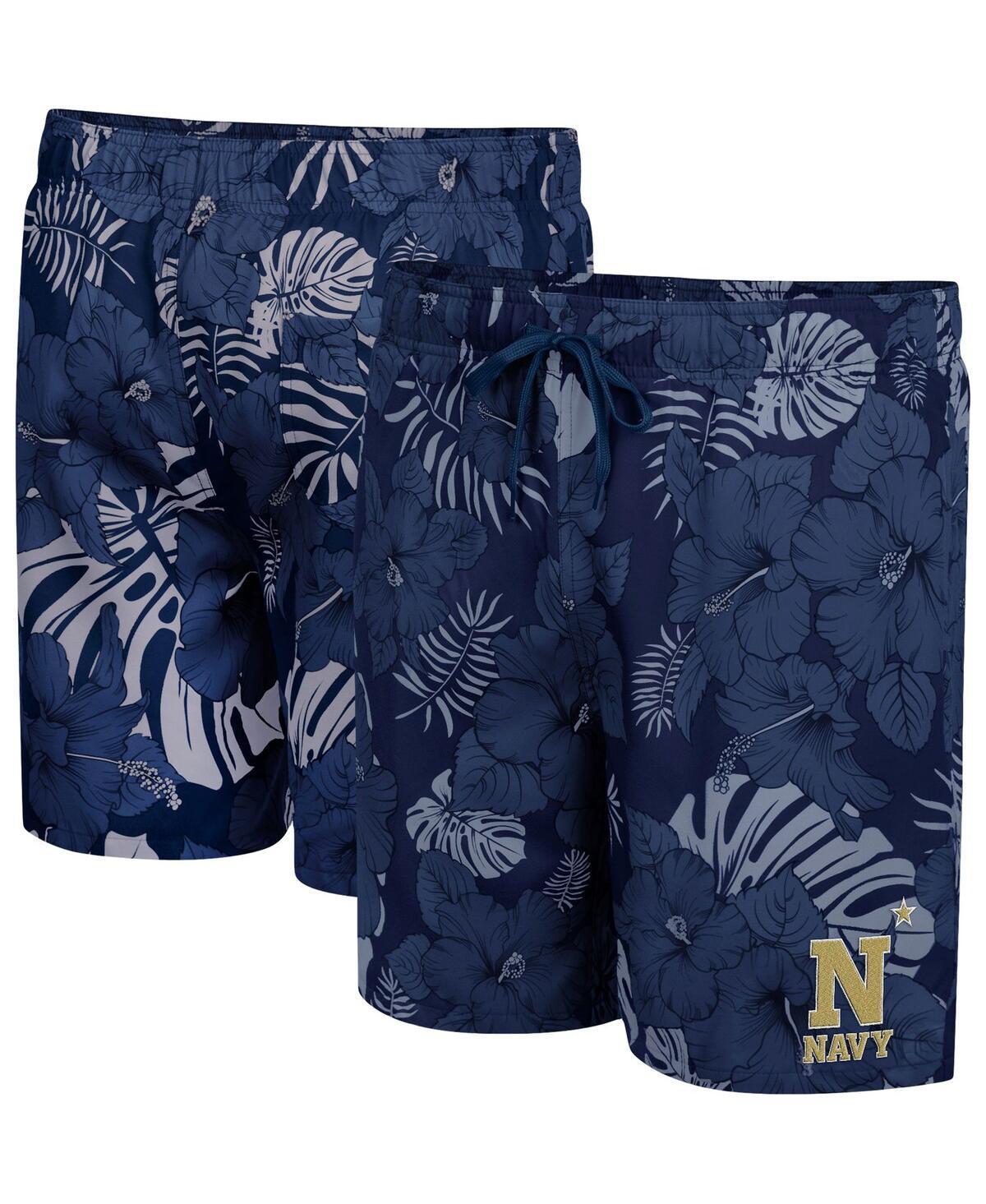 Mens Colosseum Navy Navy Midshipmen The Dude Swim Shorts Product Image