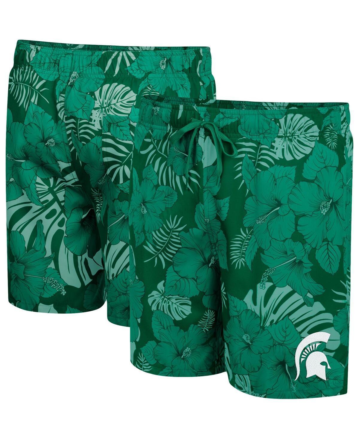 Mens Colosseum Michigan State Spartans The Dude Swim Shorts Product Image