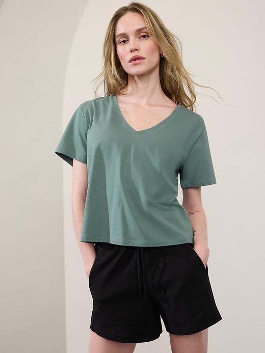 Essential V-Neck Tee Product Image