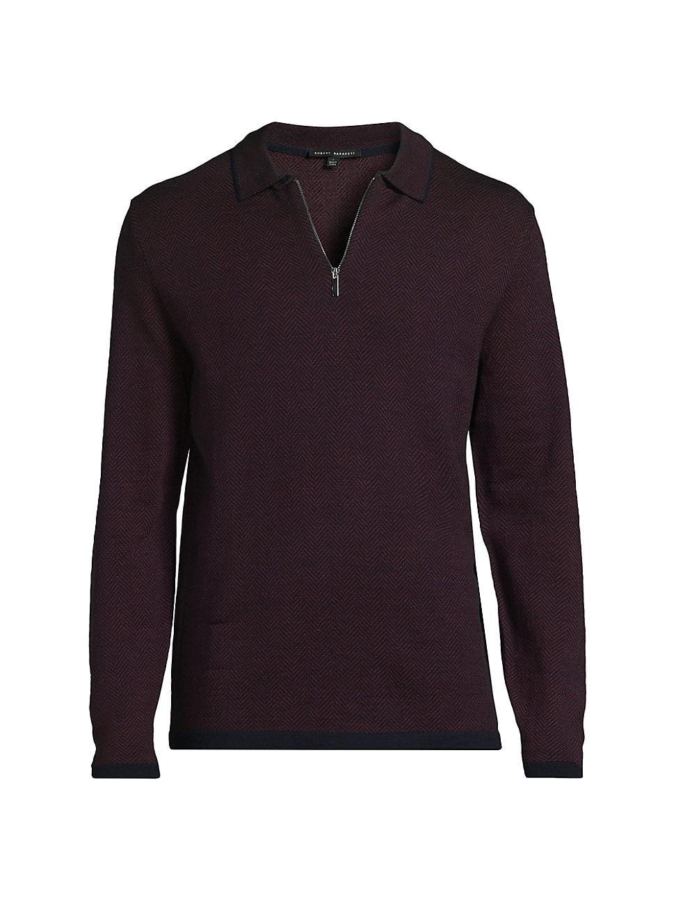 Mens Forthill Half Zip Sweater Product Image