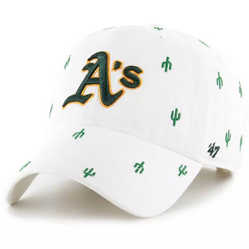 Womens 47 Oakland Athletics Spring Training Confetti Clean Up Adjustable Hat Product Image