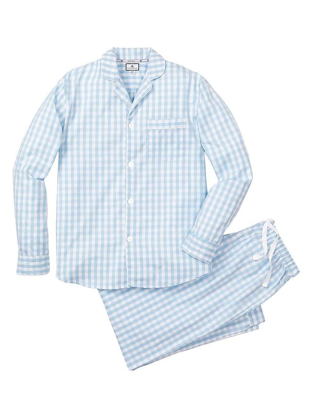 Petite Plume Gingham Cotton Pajamas Product Image