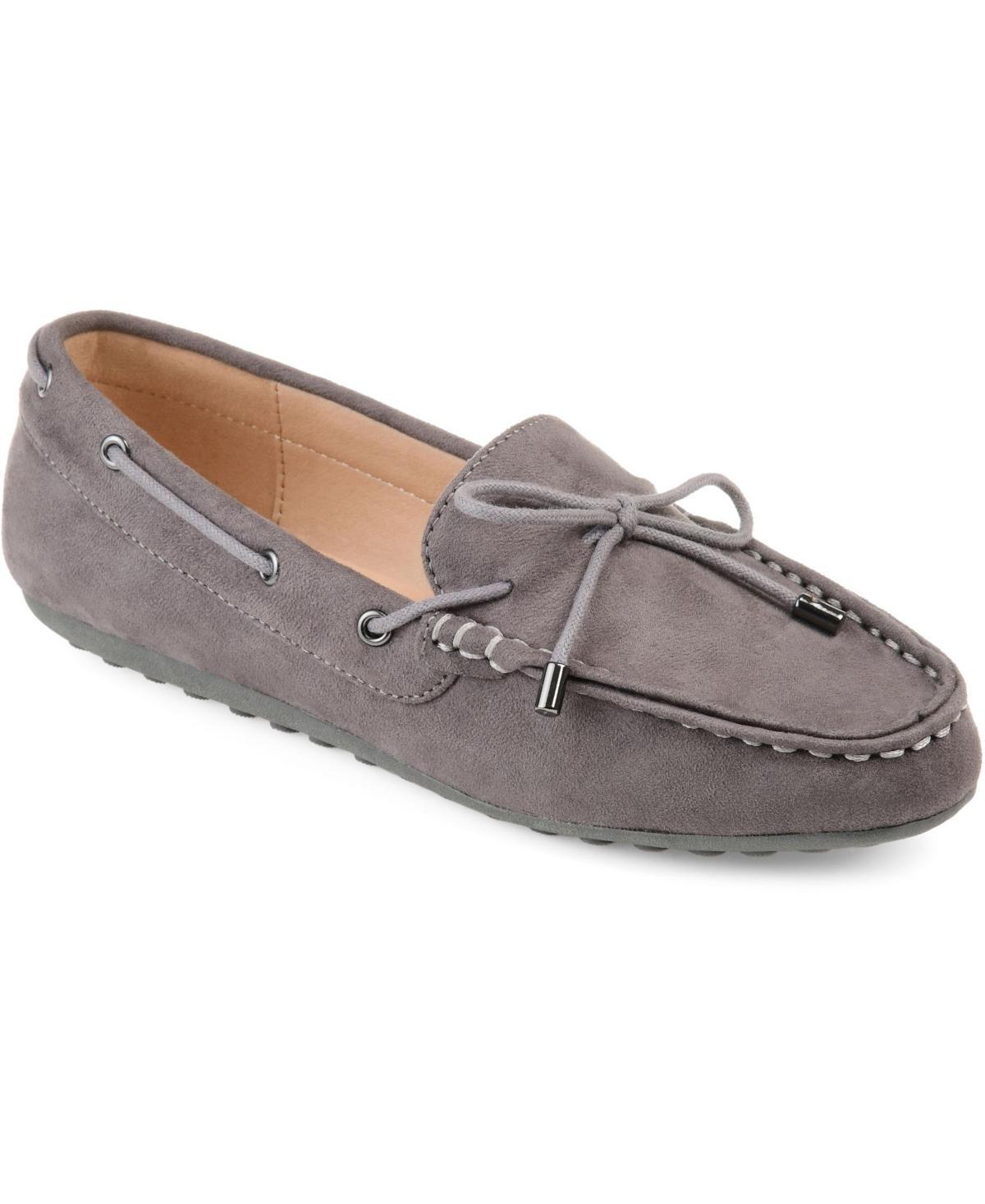 Journee Collection Thatch Womens Loafers Blue Product Image