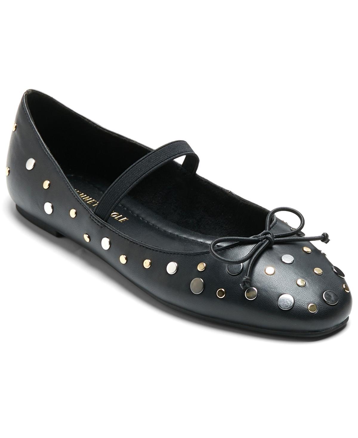 Kenneth Cole Womens Myra Studded Slip On Flats Product Image