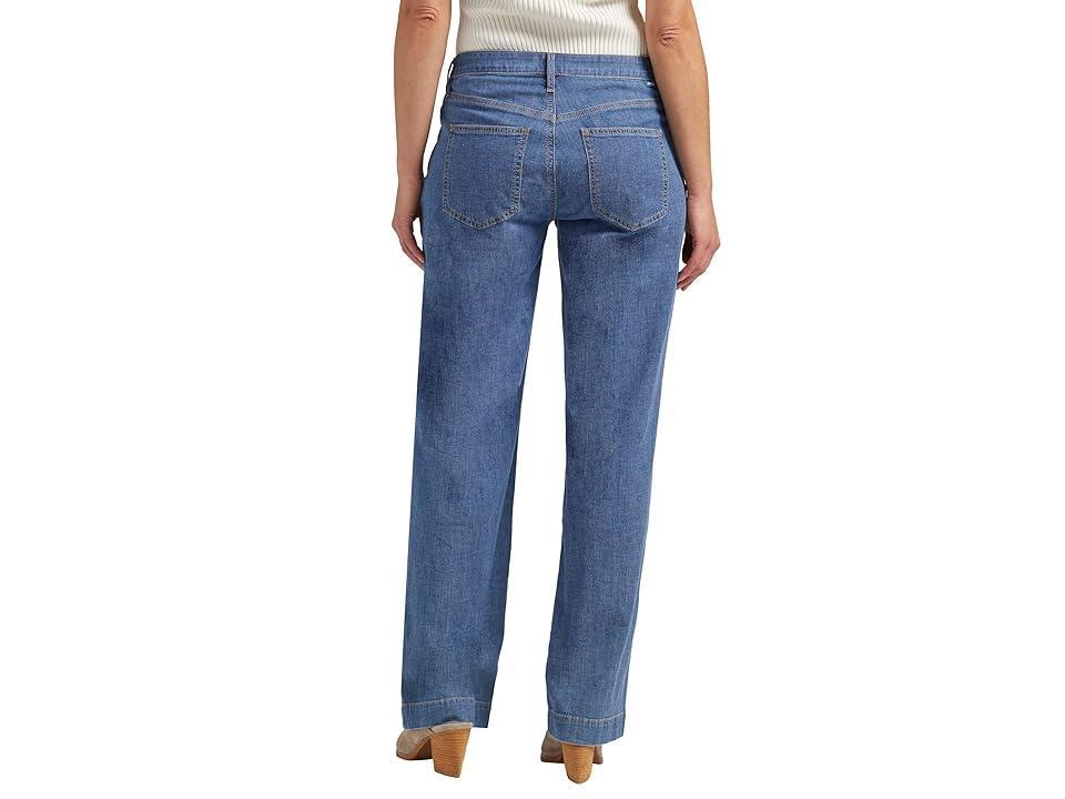 Jag Jeans High-Rise Wide Leg Trousers (Morocco ) Women's Jeans Product Image