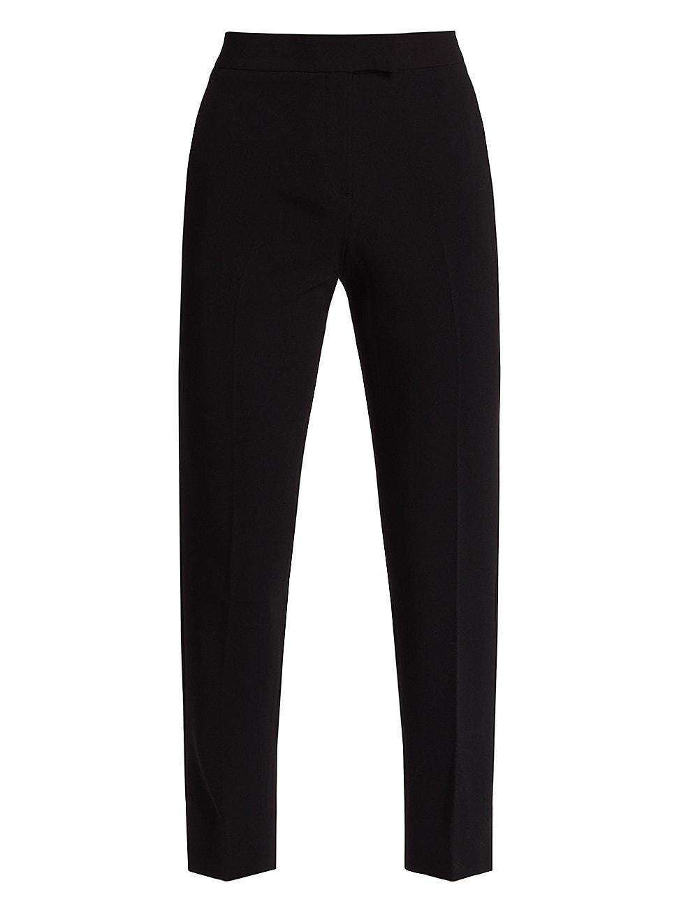 Womens Ibbey Crepe Tapered Trousers Product Image