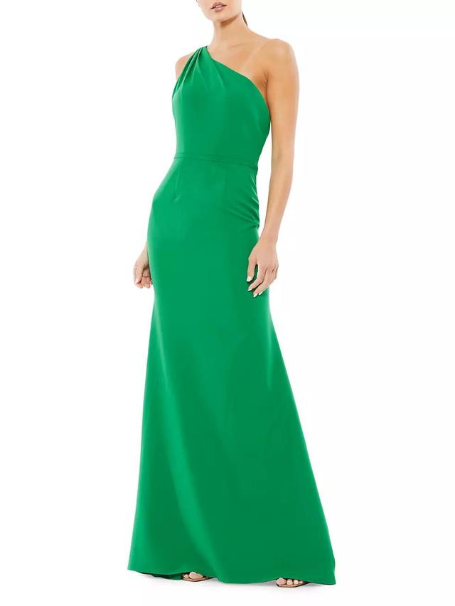 Ieena One-Shoulder Sheath Gown Product Image