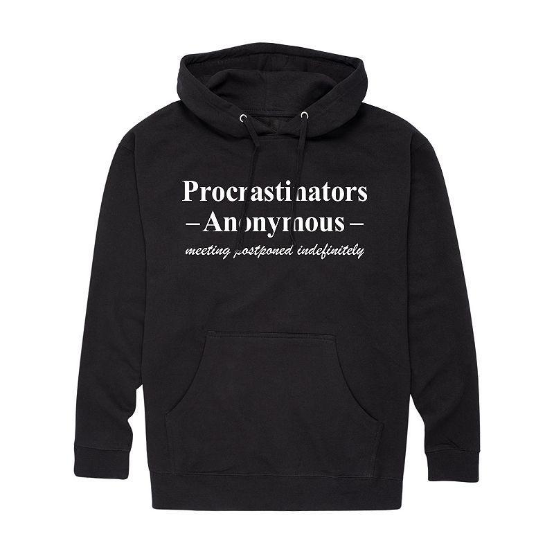 Mens Procrastinators Anonymous Hoodie Product Image