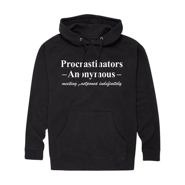 Mens Procrastinators Anonymous Hoodie Product Image